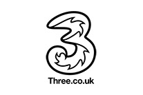 3 Mobile (Three) Logo - Retail Clients